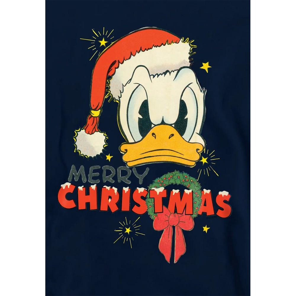 Donald Duck Childrens/Kids Merry Christmas Hoodie