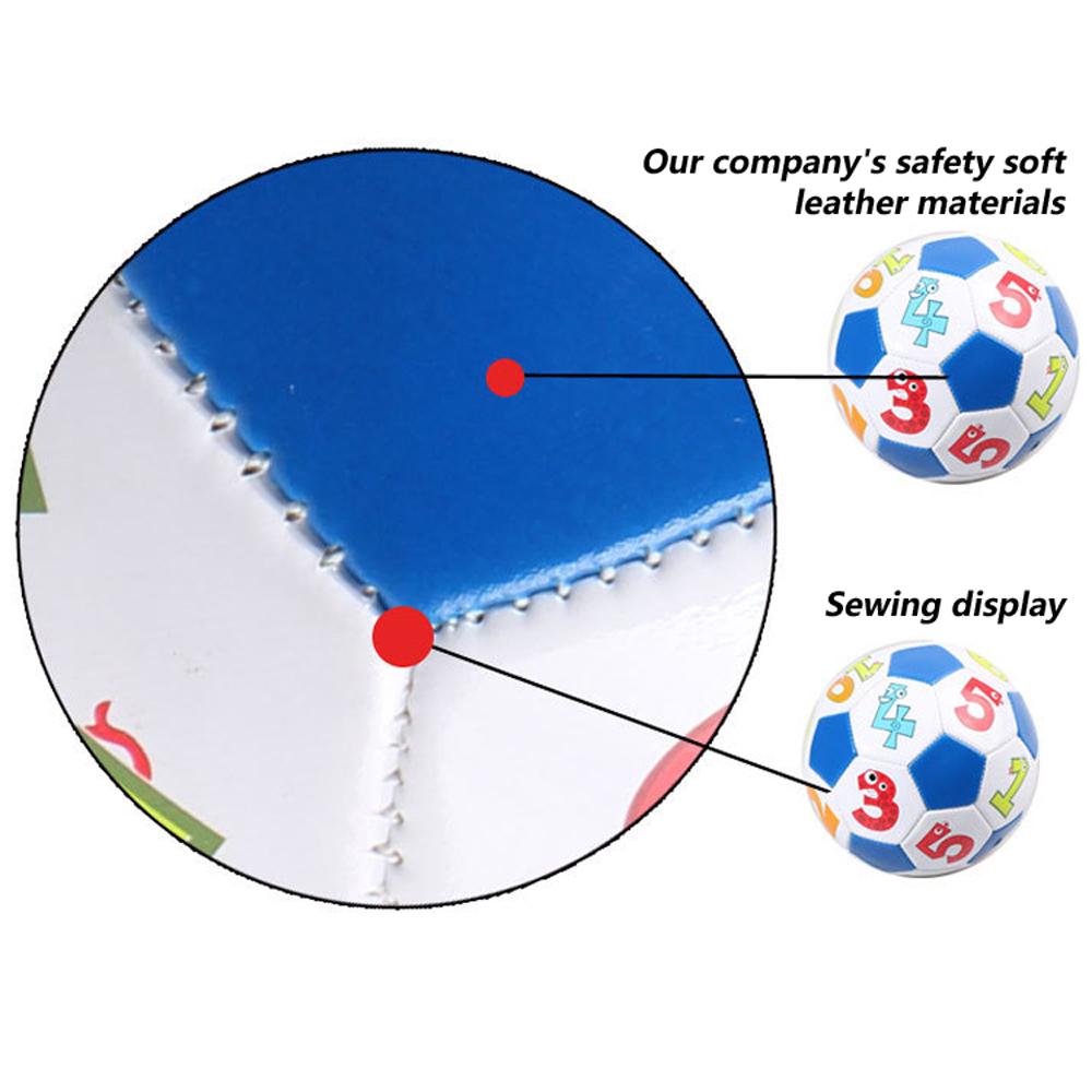 Футбольный мяч для детей, футбольные мячи, размер 2, детский тренировочный футбольный мяч из искусственной кожи для мальчиков и девочек, футбольный мяч, уличное оборудование, 15 см