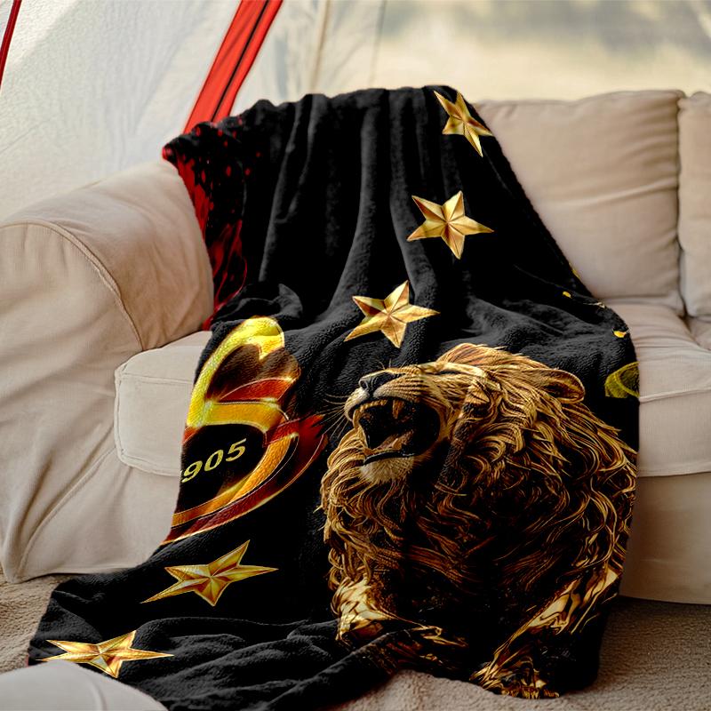 Galatasaray SK Blanket, Valentine's Day, Halloween, Thanksgiving Gift Blankets, Home Blanket for Bed and Couch Use