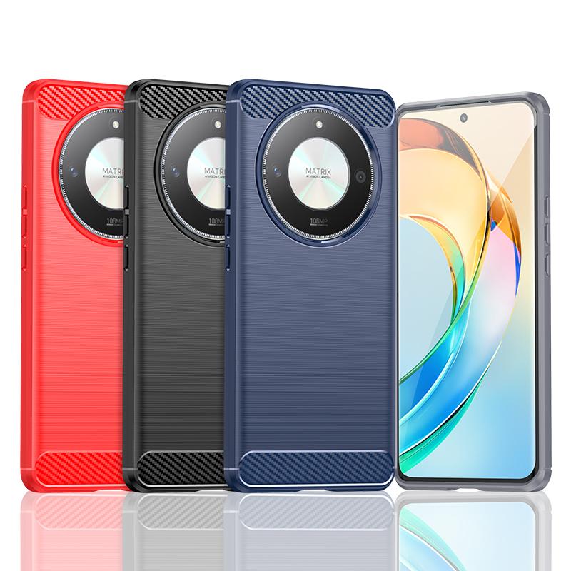 Ударопрочный защитный чехол для телефона Honor X50/X9B/Magic 6 Lite/X50 Pro/X50 GT Мягкий силиконовый чехол-накладка из ТПУ для задней панели телефона