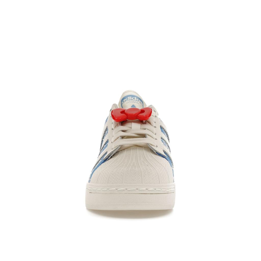 Hello Kitty x adidas Superstar XLG Blue Burst Женские кроссовки Молочно-белый Красный IG4477