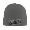 New Hipster Sum  Band Bonnet Hats SUM Punk Print Knit Hat Adult Unisex Fashion Head Wrap Beanie Hats Autumn Winter Spor