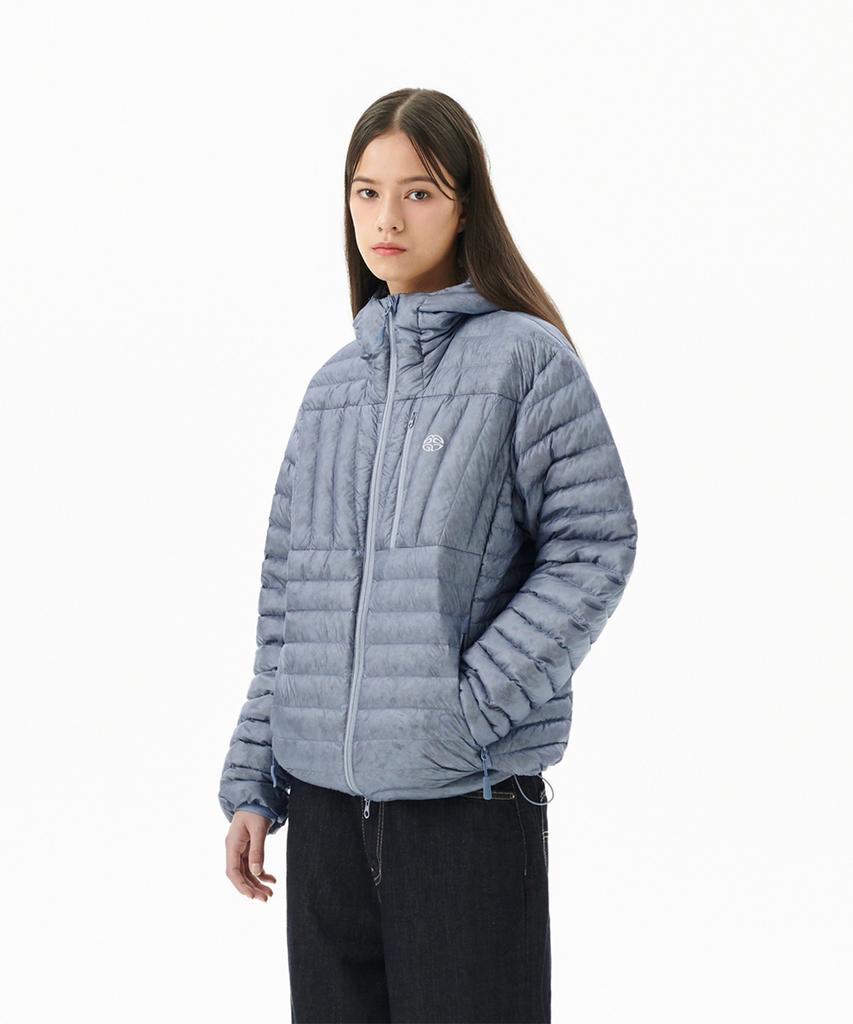 Mahagrid Light Hooded Down Puffer Blue(Mg2Fwmb903A)
