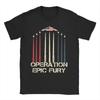 Operation Epic Fury Tshirt For Unisex Unisex Fun 100 Cotton Tees Crew Neck Short Sleeve T Shirt New Arrival Clothes