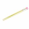 Hashisho Seiwa Hexagonal Intelligent Chopsticks, Popo and Mimi Design for Children (14cm, for 3-Year-Olds, Pink)