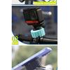 RRSkit Folding Bike Computer Mount Centered Computer Base Multi-Functional GoPro Mount For Brompton A C P For Dahon Wide Buckle