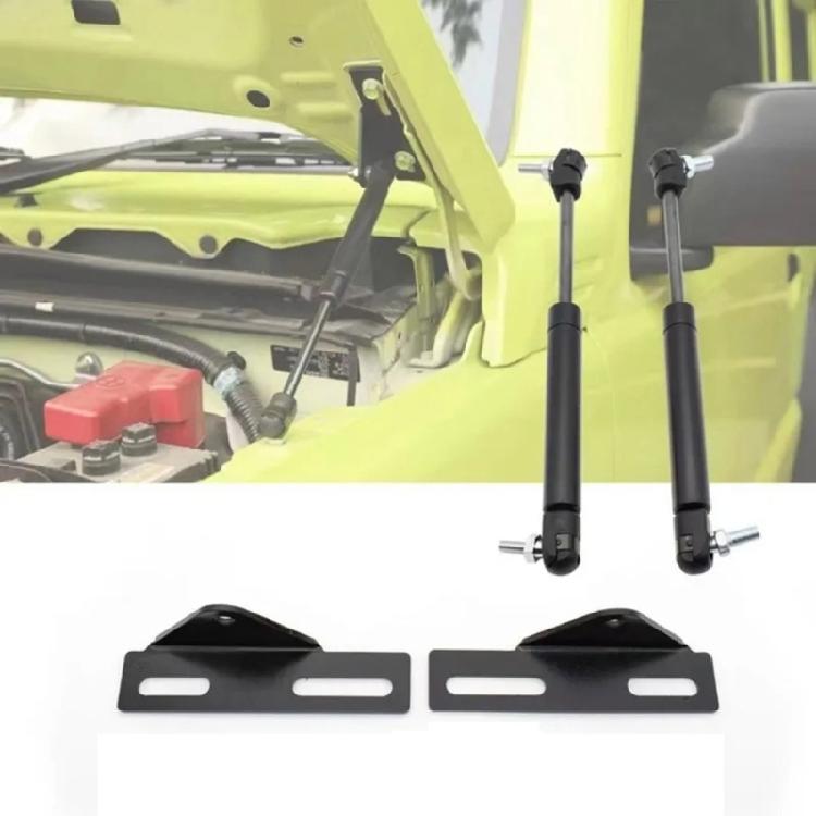 Engine Hood Lift Hydraulic Rods Support Props Gas Spring Dampers Bracket For Jimny JB64 JB74 2019+ Vehicle Maintenance