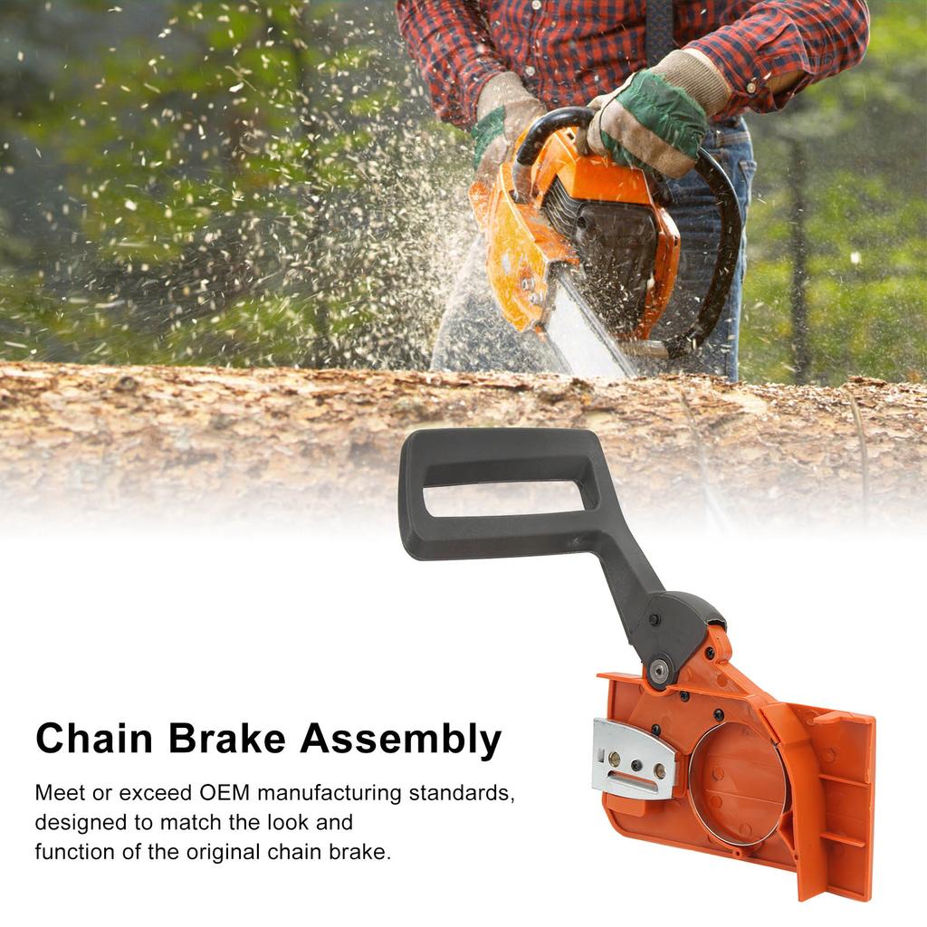 Chainsaw Chainbrake Assembly Chainsaw Chainbrake Assembly  Cover Brake Handle 503498103 Replacement for  50 51 55