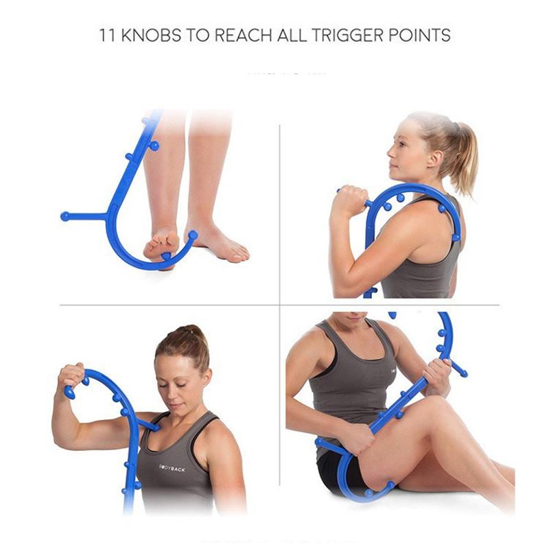 Massage Trigger Point Cane Self Massage Hook Cane Upgraded Full Body Trigger Point Cane Massage Tool Body Deep Tissue for for Deep Tissue Pain Relief
