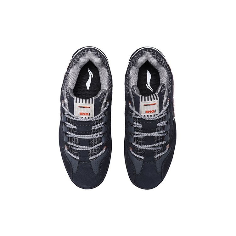 Li Ning CF The One Series Speed Wind нескользящие кроссовки для скейтбординга мужские черные AGCQ323-1