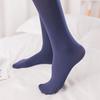 Long Socks for Women Girls Ladies Black Red Blue 120D Velvet Tights Opaque Seamless Stockings Fashion Pantyhose s(SO22)
