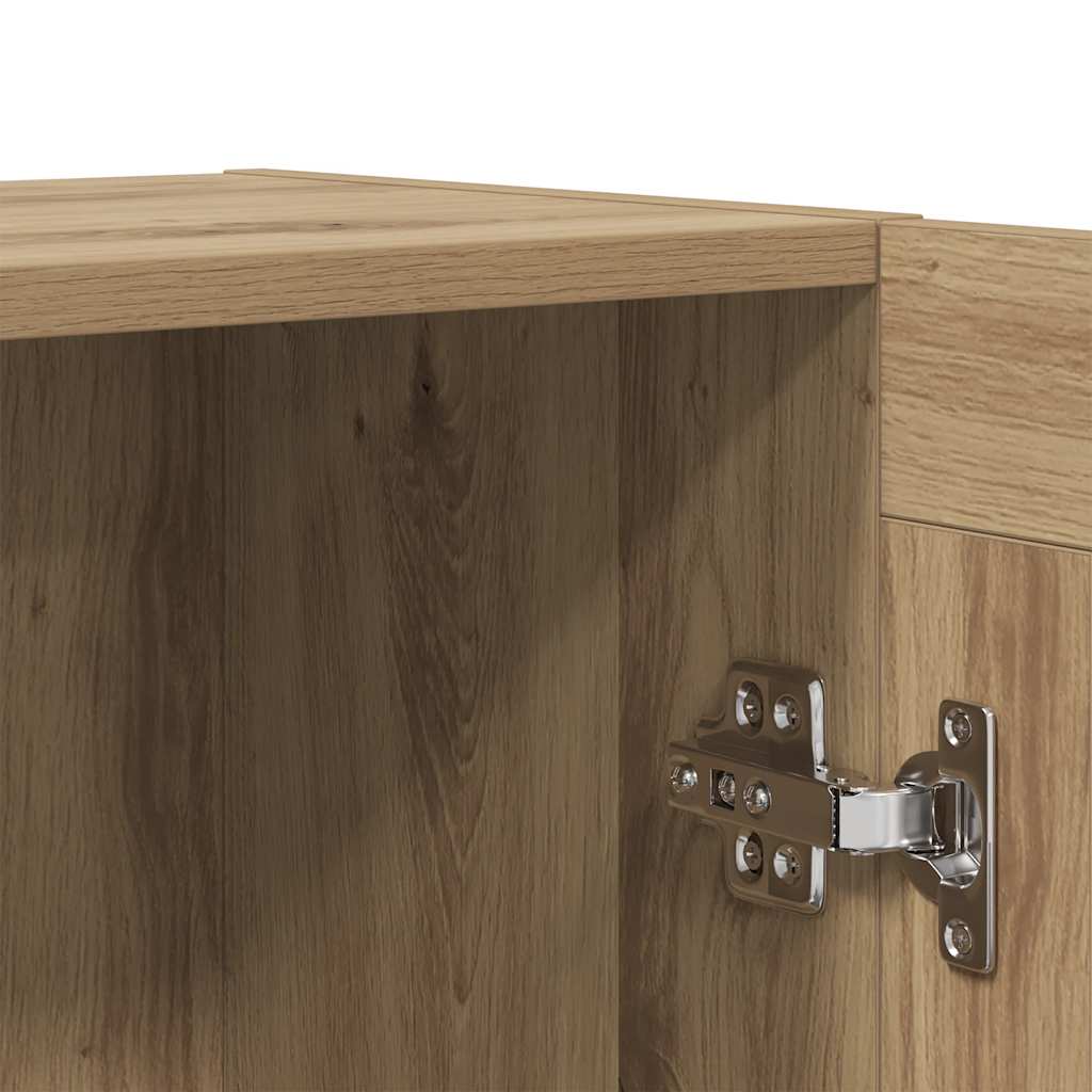 Sideboard Artisan Oak 120x30.5x70 cm Engineered Wood