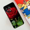 Red Rose Flower Case For OnePlus 10T 8T 12R 10R 9R 12 11 10 9 Pro Nord CE 4 2 Lite N10 N20 N30 Nord 3 Cover