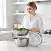 3 in 1 Multifunctional Stainless Steel Basin Kit with Grater, New 2026 Strainer Set Edition