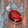 Красный лабрадорит драгоценный камень стерлингового серебра 925 пробы замечательный ювелирный кулон ручной работы