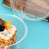 100Pcs Cupcake Box Plastic Clear Cupcake Container with Secure Flip-Top Seal Easy Open Close Stackable Dessert Holder