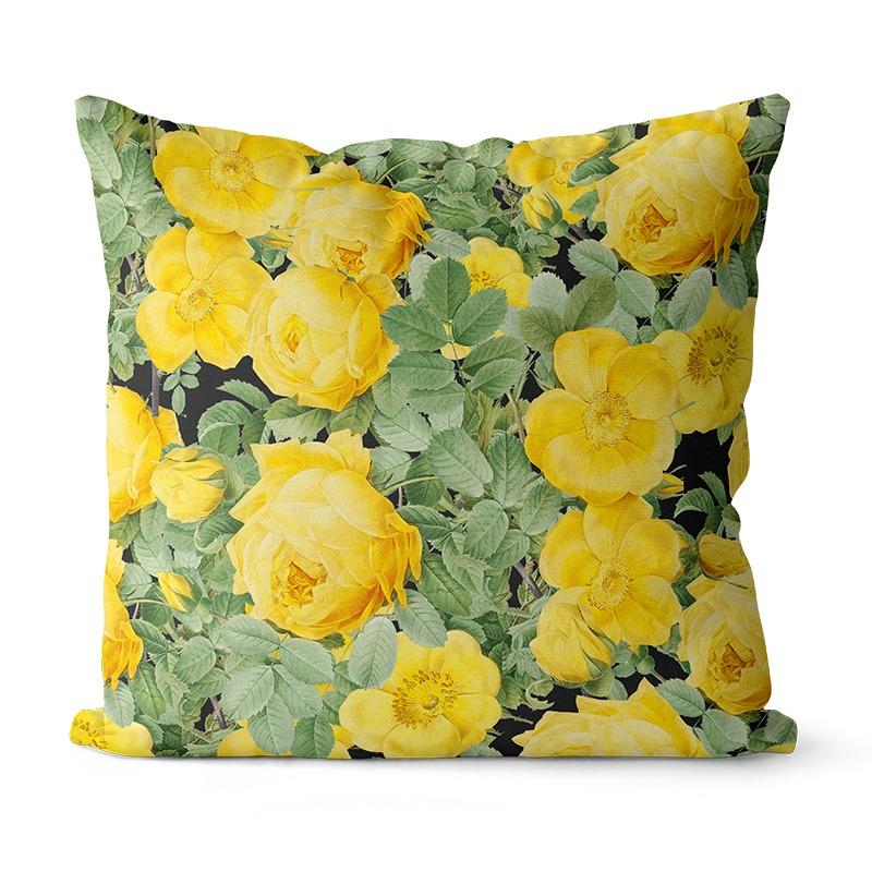 Наволочка с изображением цветка розы для спальни, украшения офиса, гостиной, дивана, дома, наволочка