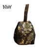 Multi Use Fabric Bag Chinese Style Brocade Storage Bag, Bracelet Jewelry & Tea Accessories Handbag Handbag, Portable Mini Organizer Pouch with Elegant
