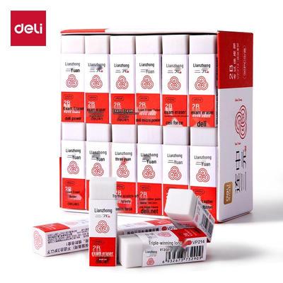 Ластик Deli VP214 2B без крошек для школьных экзаменов
