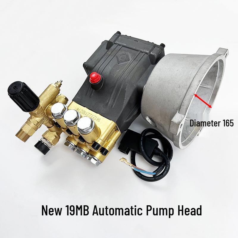 Green King 19MB High-Pressure Washer Head: 18MA Car Washer with Copper Pump Body & Regulating Valve Assembly
