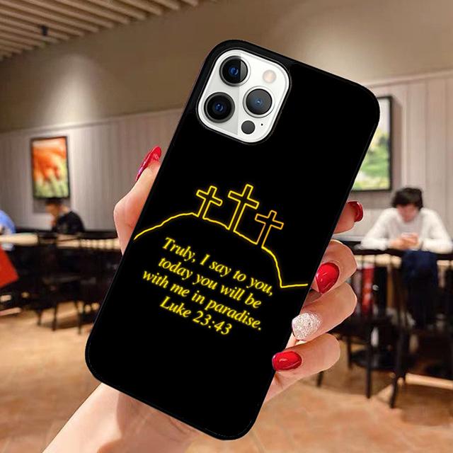 Христианский религиозный чехол для телефона с изображением Иисуса для iPhone 17 Air 16 16e 15 Plus для Apple 13 11 12 14 Pro Max Cover fundas
