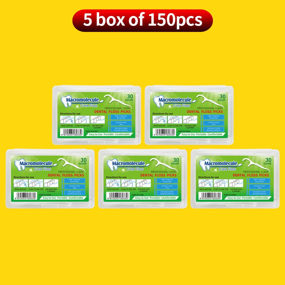 1/2/3/5/10 boxes of ultra-fine dental floss, Home Set, 30pcs/box, convenient for home and travel oral care tools