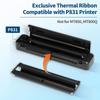 Phomemo Portable Printer/Ribbon Printer Machine A4 2-Roll Exclusive Thermal Transfer Ribbon Label Tape P831  Printing