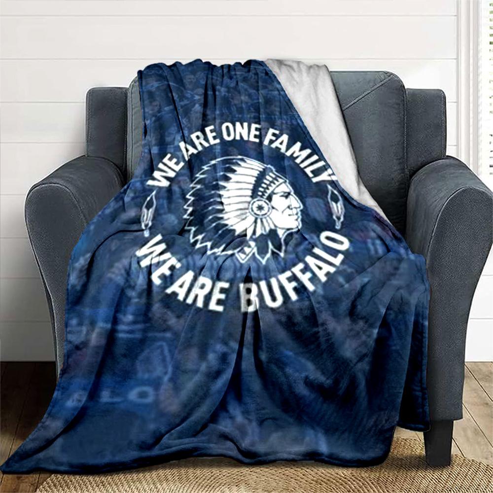 KAA Gante Print Flannel Blanket High Quality Warm Comfortable Cover for All Seasons Perfect for Gifts Home Decor