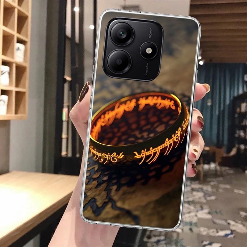 Мягкий чехол L-Lord of The R-Rings для Xiaomi Redmi Note 14 14S 13 12S 12 11S 11 11E Pro Plus 11T 10S 10 9S 5G Узор Co