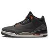 Мужские кроссовки Air 3 Retro Fear 2023 серые Night-Stadium Total-Orange CT8532-080