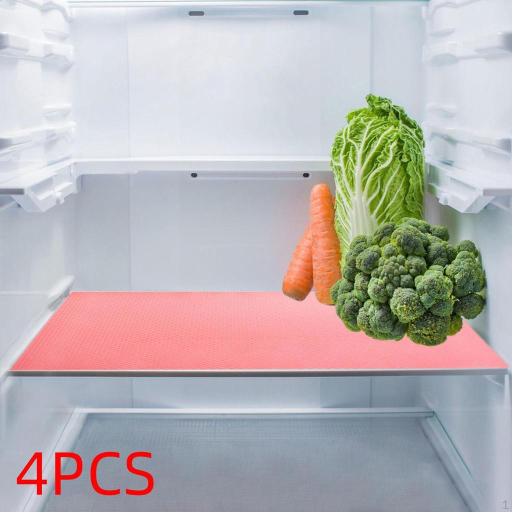 4-х компонентные коврики для холодильника кухонные гаджеты аксессуары без скользящих подкладок
