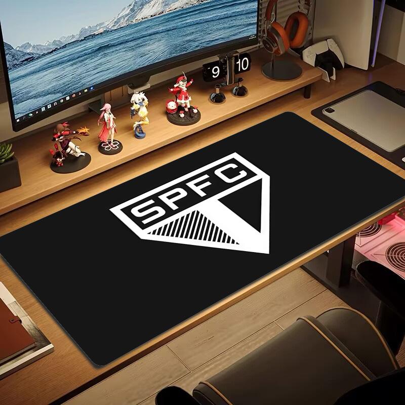 Sao Paulo FC4 Print Cushion Non-slip Laptop Tablet Big Mousepad XXL Mat Mini PC Playmat With Lock edge