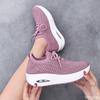 Fashion Breathable Air Mesh Women Shoes Wedges Heel Shoes Ladies Knitting Sock Sneakers Women Platform Casual Shoes
