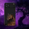 Крутой чехол для телефона с леопардовым принтом для iPhone 17,16,15,14,13,12,11,Pro Max,XSX,,XR,SE,Mini,8,7,Мягкий силиконовый черный чехол