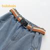 Balabala Boys' Curved Fit Denim Jeans