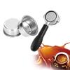 51mm Stainless Steel Coffee Machine Filter Cup Bowl for Delonghi EC5 EC7 EC9 Goods