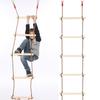 Kids Rope Ladder With Wooden Rungs Rope Ladder Outdoor Indoor Climbing Ladder Swing Toys Children