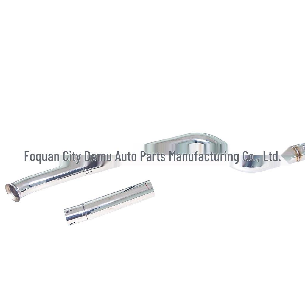 Compatible with 2010-2017 BMW X3 F25: Mid/Rear Single Muffler, Single Valve, Single-Side Dual Exit Mod.