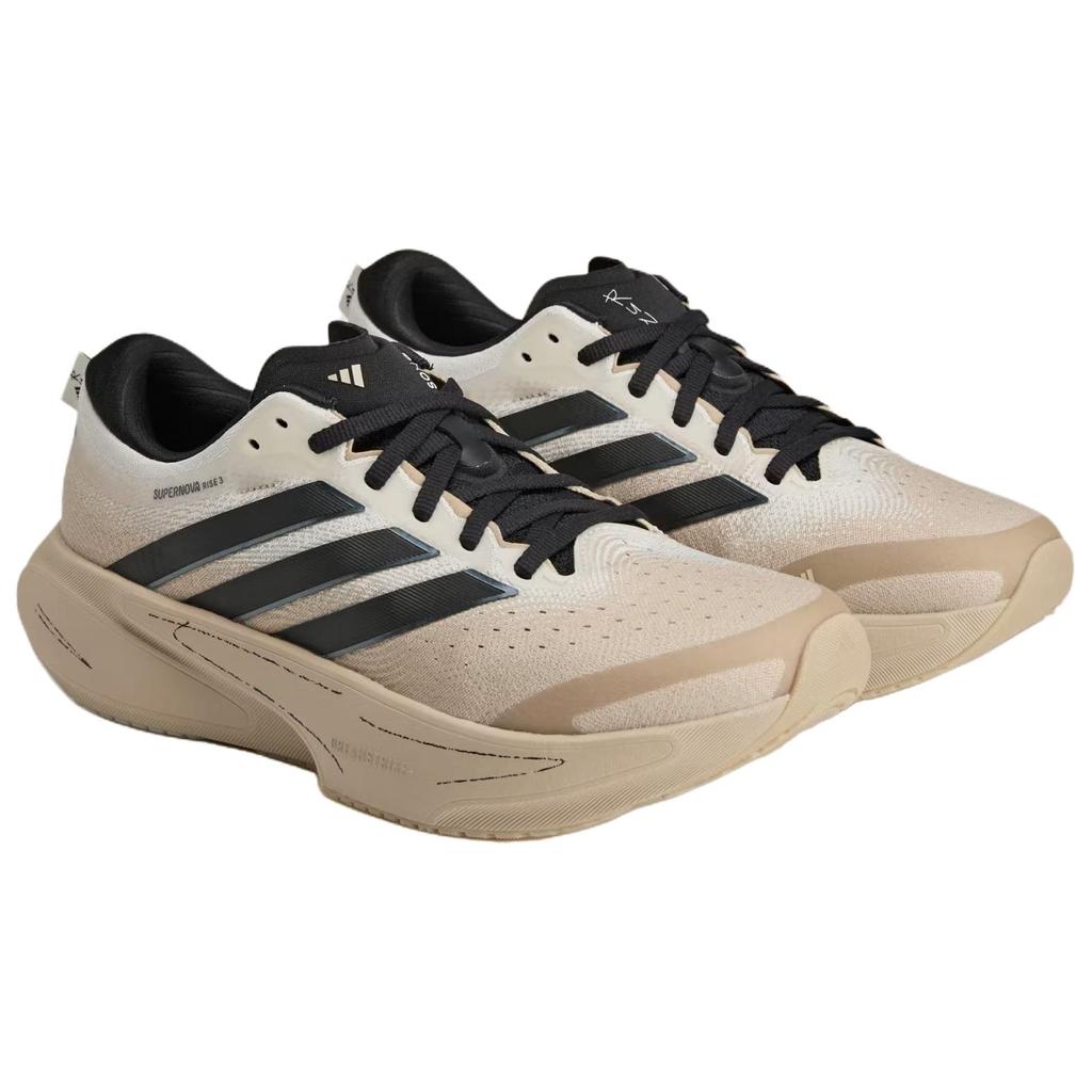 adidas SUPERNOVA RISE 3 Дышащие Поддерживающие Беговые Кроссовки Женские Бежевые KI3617