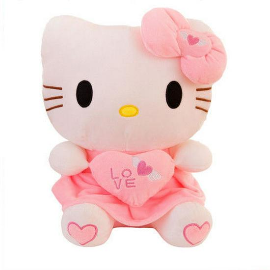 Плюшевая кукла-кошка Hello Kitty - Подарок на день рождения для девочек