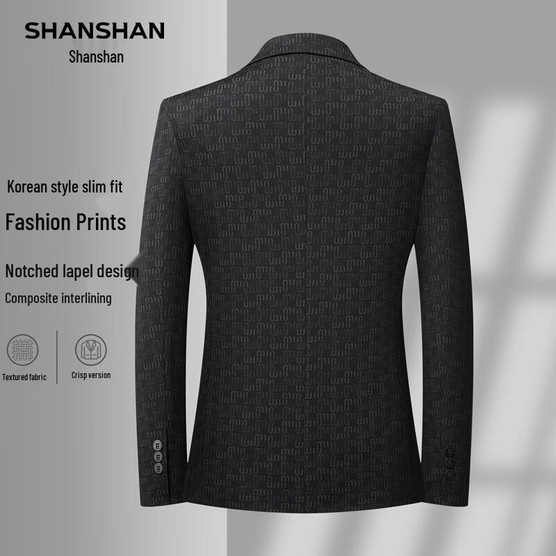 Shanshan Мужской пиджак в стиле business casual