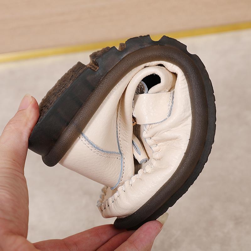 Женские лоферы с конской пряжкой, кожаные мокасины для вождения, удобные туфли на плоской подошве, повседневные туфли без шнуровки, прогулочная минималистичная женская обувь для беременных больших размеров