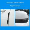 Car PVC Door Protectors Thickened Anti-scratch and Anti-bump Strip Sport Styling Body Decoration Rubber Exterior Parts 4PCS Interior Mirrors 6