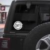 “SHITBOX CERTIFIED”stickers,Durable & Weather-Resistant Vehicle Accessory,Perfect for Adding a Touch of Humor to Your Car!