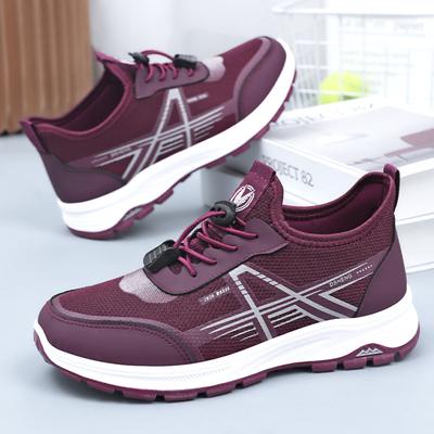 Женская обувь обувь для ходьбы летняя женская дышащая сетчатая обувь на мягкой подошве спортивная обувь удобная и не утомляет ноги для женщин среднего и пожилого возраста