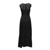 Womens Evening Party Wedding Bridesmaid Chiffon Lace Ball Gown Long Dress