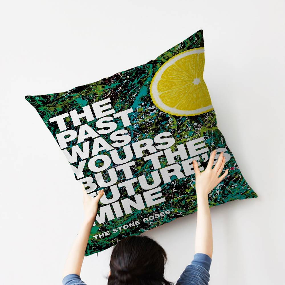 1Pc The Stone Roses Pillowcase Toon Gift Cushion Cover Bedroom Home Sofa Chair Seat Decor Pillow Case