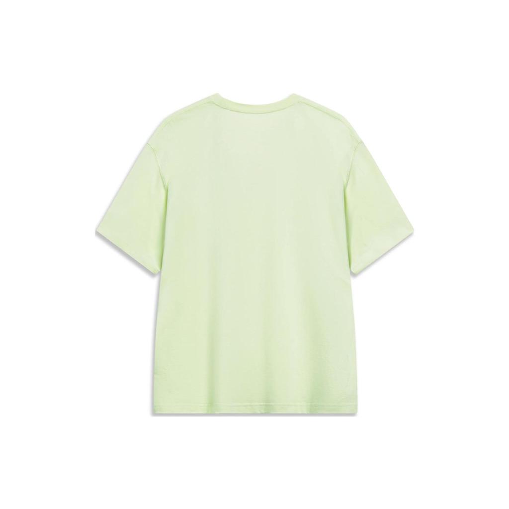 Li-Ning Удобная универсальная футболка унисекс топы AHST183-2