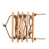 Kids Sensory Training Gear 5-Layer Wooden Set Climbing Stair Swing Rope Ladder Ring Indoor Outdoor Use Boosting Coordination