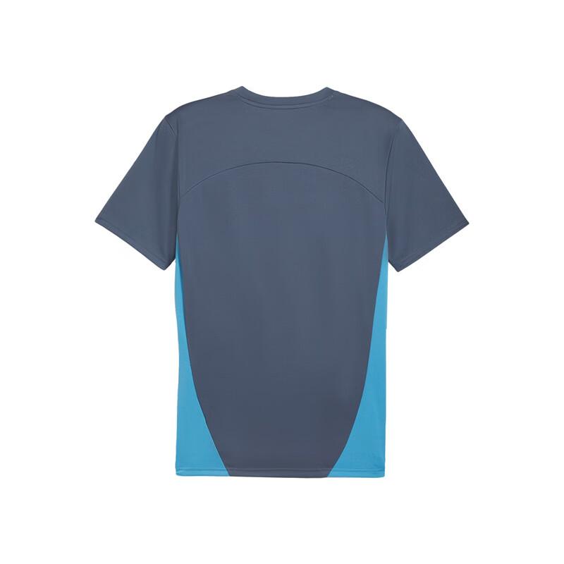 Puma Mcfc Manchester City Moisture Wicking Quick Dry Training Slim Fit Breathable Mesh Sports Short Sleeve Football Shirt Men Tops 777521-12